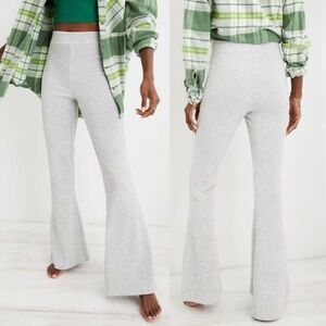 NWT Aerie Groove-On Velour High Waisted Flare Pant, XL